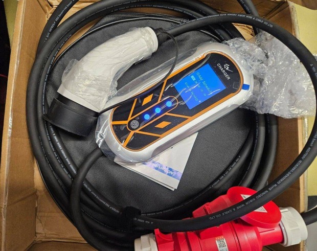 Eladó új 4m Wi-Fi EV töltő Type 2 3 fázis (11KW) 8-16A elektromos járm