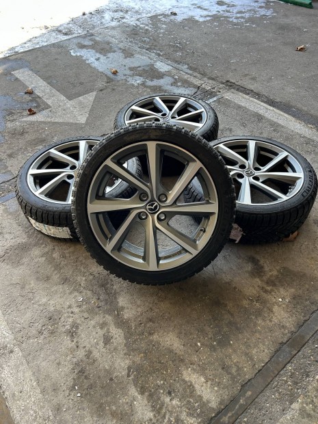 Elad� �j 4x100 r17 gy�ri Mazda Mx-5 alufelni Michelin t�li gumival! 