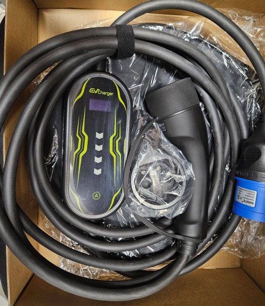 Elad� �j 5m EVSE EV Wi-Fi Type 2 1 f�zis (7.2KW) 6-32A +t�ska �s fali