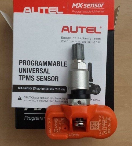 Elad j Autel MX-Sensor 433/315MHz Tpms univerzlis guminyoms rzke