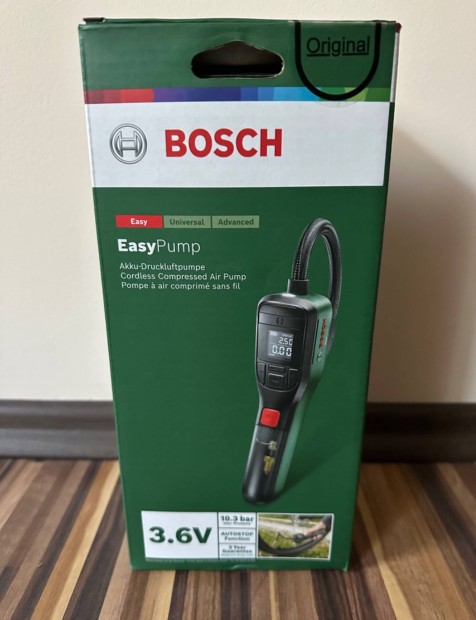 Elad j Bosch Easypump akkus pumpa