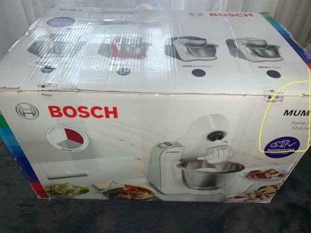 Elad j Bosch MUM5 series 4 konyhai robotgp