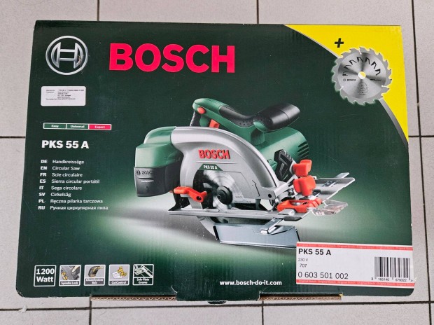 Elad j Bosch PKS 55 A krfrsz + Bosch Precision krfrszlap fhoz
