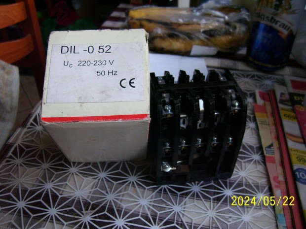 Elad j DL(DIL)-0-52 230V mgneskapcsol 7,5kW
