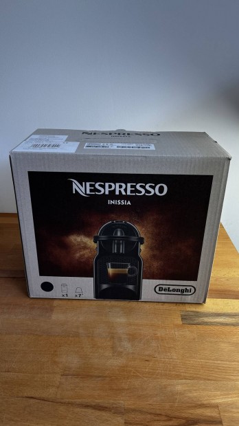 Eladó új Delonghi Nespresso Inissia kapszulás kávéfőző