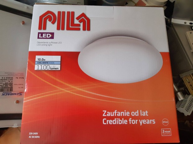 Eladó új Pila LED mennyezeti lámpa (10W, 1100 lm, 4000K)