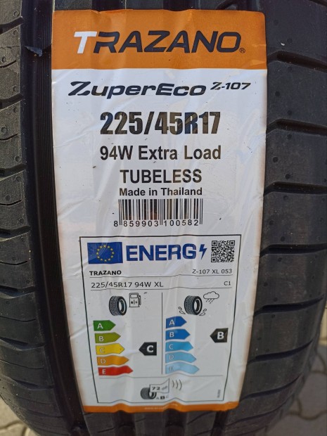 Elad� �j Trazano 225/45 17 ny�ri gumi garnit�ra 
