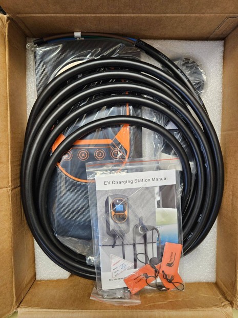 Elad j Wallbox Type 2 fali tlt EVSE 5m tltkbel Wi-Fi APP konttr