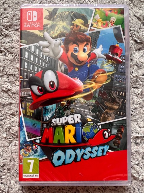 Elad j,bontatlan Super Mario Odyssey Nintendo switch jtk