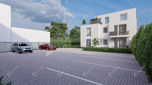 Elad� �j �p�t�s� lak�sok a S�st�i tan�sv�ny mellett