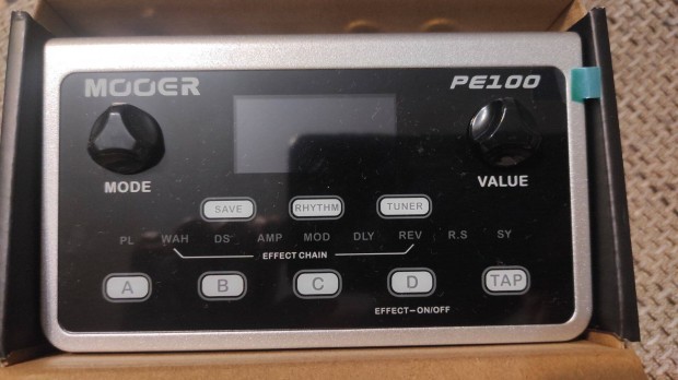 Elad jszer Mooer PE 100 multieffekt 2,5 v garancival