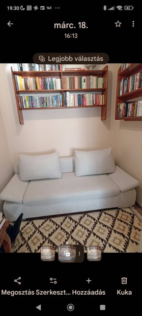 Elad� �jszer� kanap� , b�v�thet�