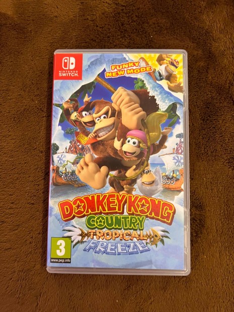 Elad vagy csere,Donkey kong Tropical freeze.Nintendo switch