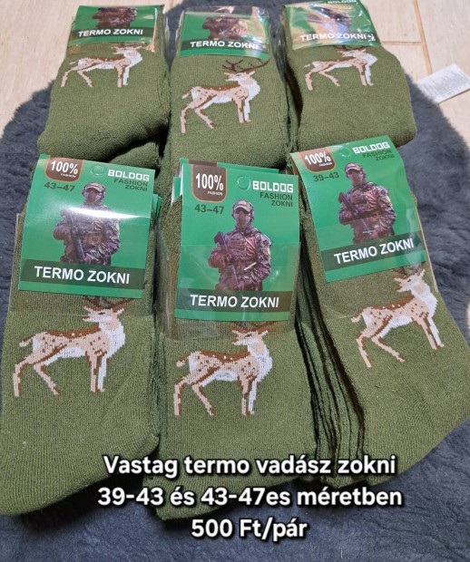 Elad vastag termo vadsz zokni