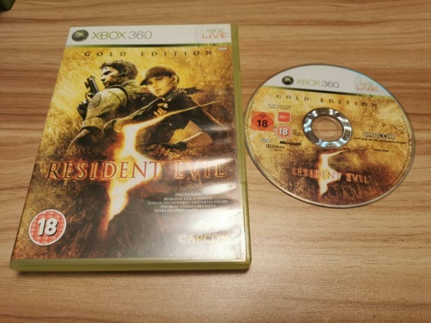 Elad xbox 360 Resident Evil 5 Gold