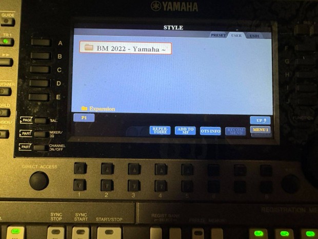 Elado yamaha psr s770