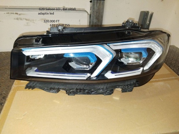 Eladók a képen látható X7 , X5 és 3-as Bmw Gyári lámpák