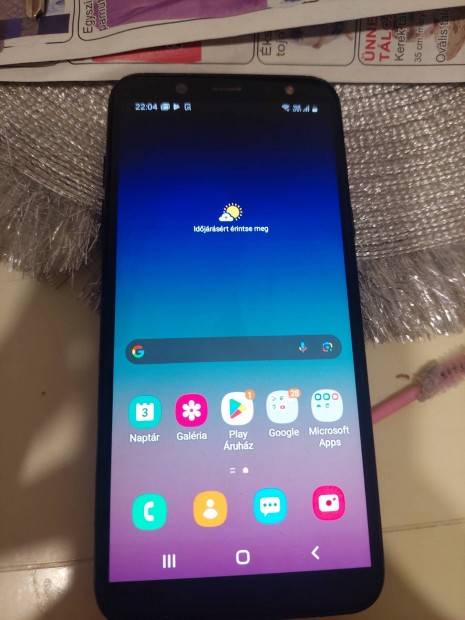 Eladv vlt a kpen lthat Samsung galaxy A6 kszlkem