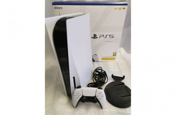 Eladva - Sony PS5 1Tb lemezes konzol jszer llapotban elad!!