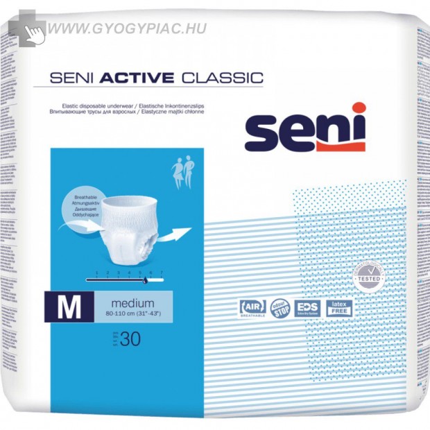 Elasztikus Seni Active Classic inkontinencia nadrg (felntt nadrgpe