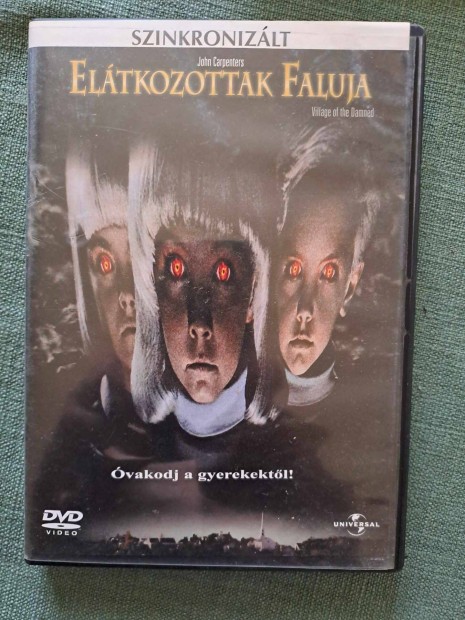 Eltkozottak faluja DVD - John Carpenter horrorja