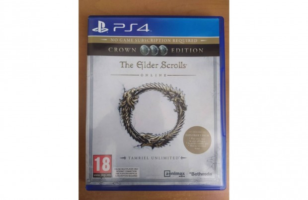 Elder scrolls onlie : Tamriel unlimited ps4-re elad!