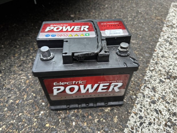 Electric power 12V 45Ah 360A Jobb+