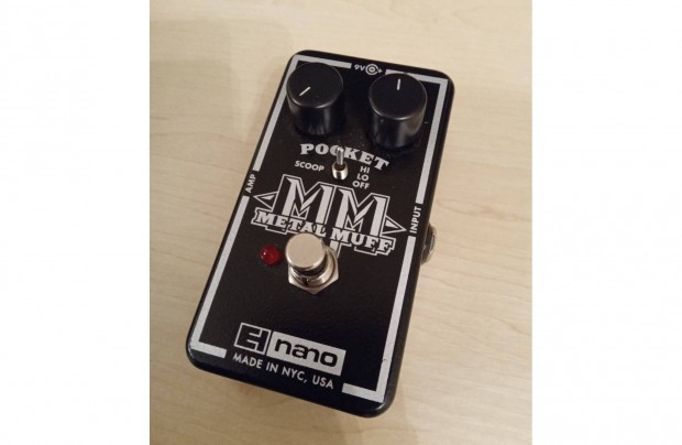 Electro Harmonix Pocket Metal Muff torzt pedl