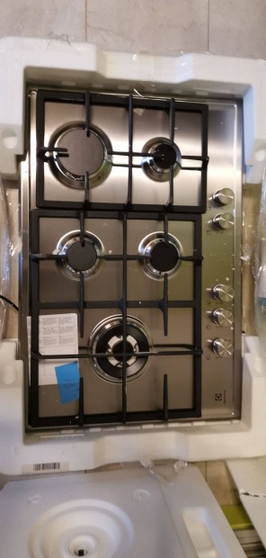 Electrolux Kgs7566SX Bepthet gzfzlap, 75cm, 5 gfej, 1 WOK g,