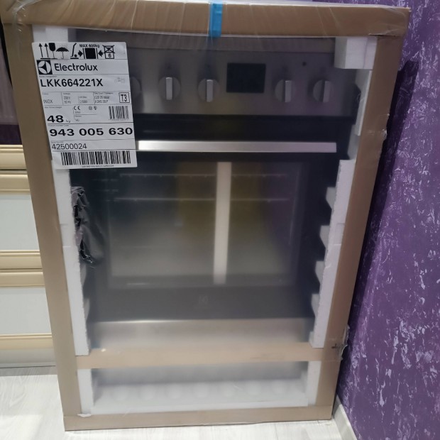 Electrolux LKK664221X inox kombi tzhely