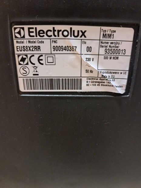 Electrolux porzs�kos porsz�v�