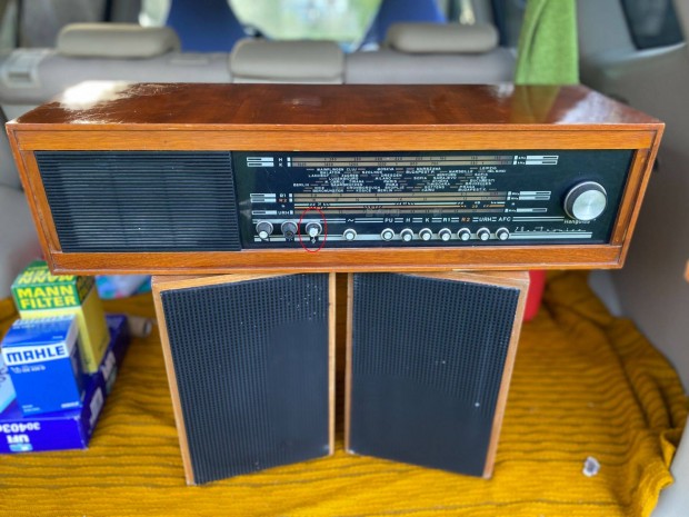 Electronica Atlantic S 732 TE rádió + egy pár eredeti Tesla hangfal