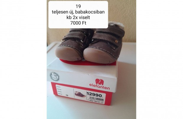 Elefanten Cipő 19-es Újszerű