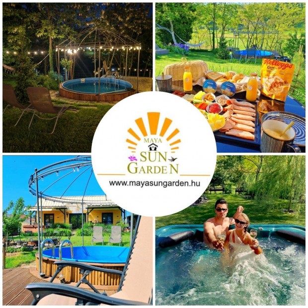 Elegancia harmóniája! Foglalj a nyárra a Maya Sun Garden vendégházba