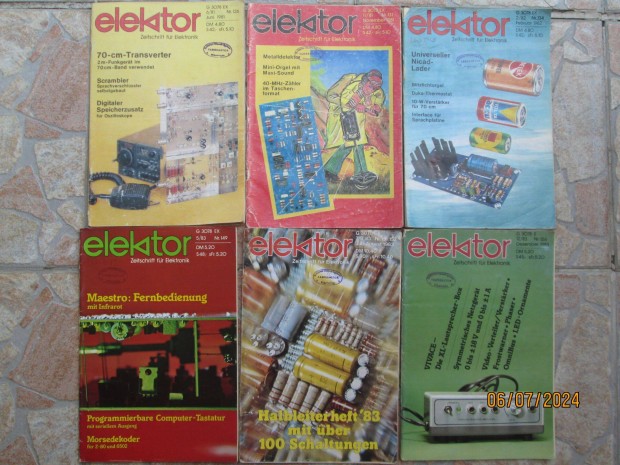 Elektor nmet elektronikai magazin 14 hnap elad