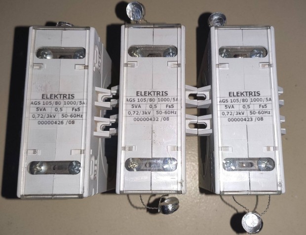 Elektris ramvlt AGS 105/80 1000/5A-es, 5VA-es