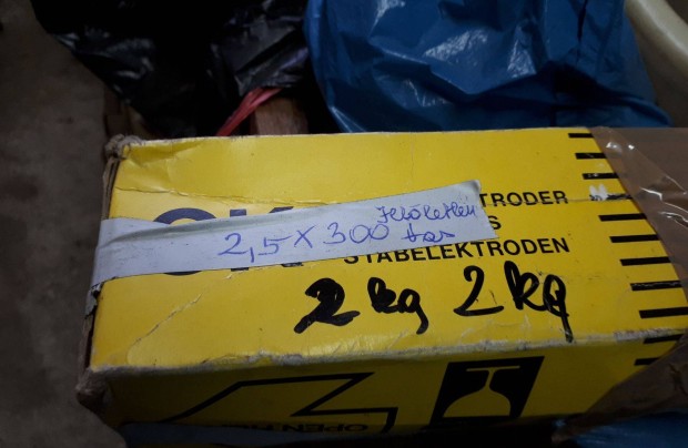 Elektróda 2,5x300 mm-es eladó !