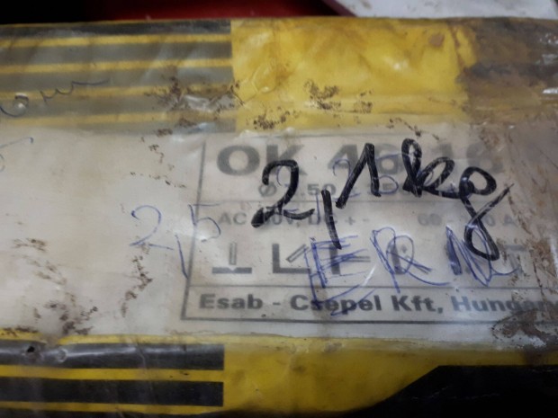 Elektróda ER 12 2,5x350 mm-es eladó !