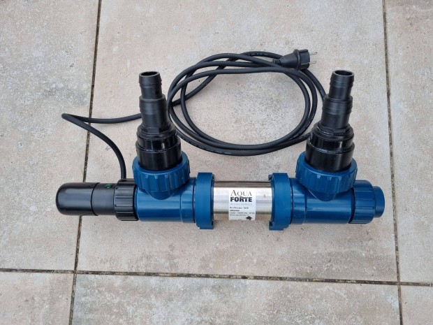 Elektromos Aquaforte 3KW profi medence fűtés, fűtőpatron, holland