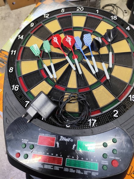 Elektromos Darts futrral 