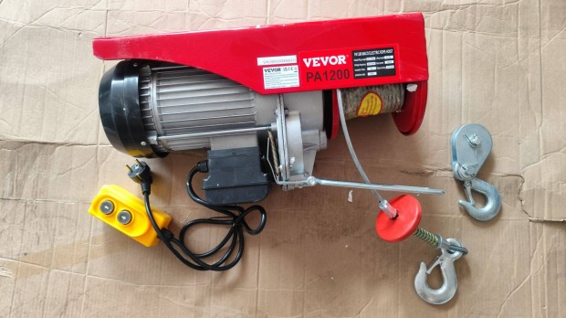 Elektromos Daru, csrl 2000w, 600/1200kg teher emel kpessg, 220v