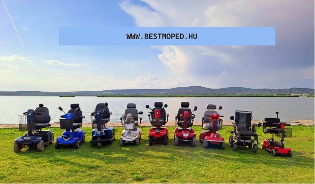 Elektromos MOPED Rokkantkocsi Rehab Idős Kocsi Robogó
