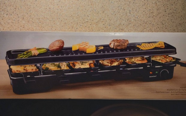 Elektromos asztali grillst, raclette, 6 szemlyes