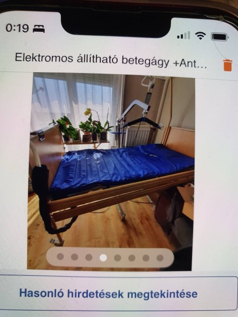 Elektromos beteggy+Antibakteris masszzs gybetttel