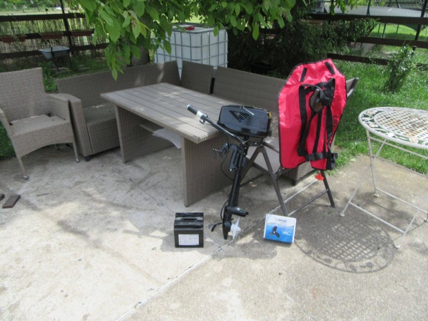 Elektromos csonakmotor 48 v 1500 w