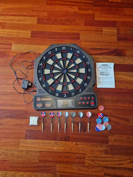 Elektromos darts tbla darts nyilakkal+ 1 csomag darts hegy+tpegysg