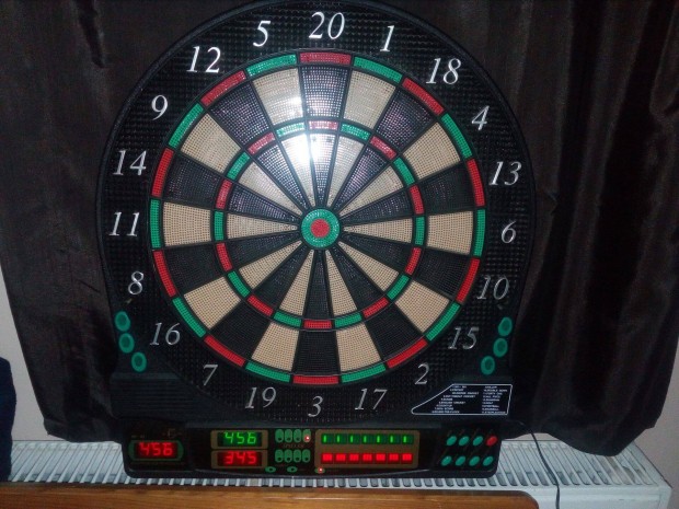 Elektromos digitlis kijelzs darts dart tbla jtk jszer llapotba