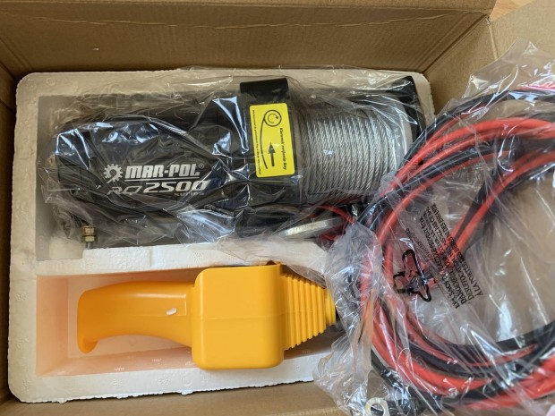Elektromos drótköteles csörlő 1133kg 12V