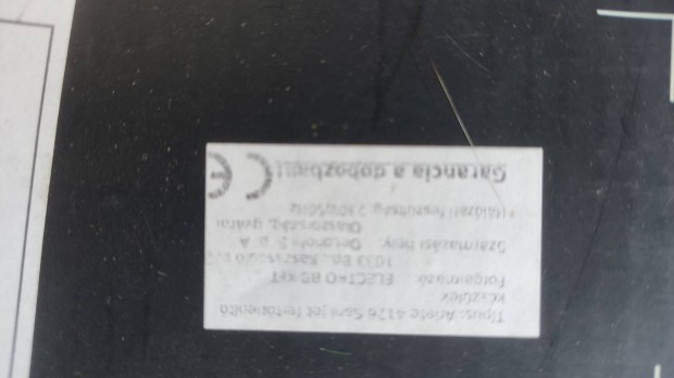 Elektromos fertőtlenítő készülék autóhoz, lakásba stb. Új!