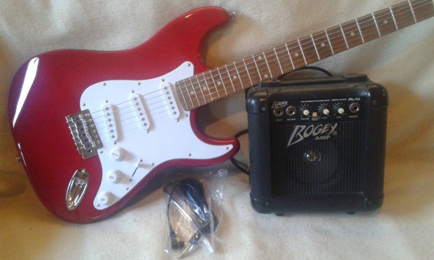 Elektromos gitár erősítővel!